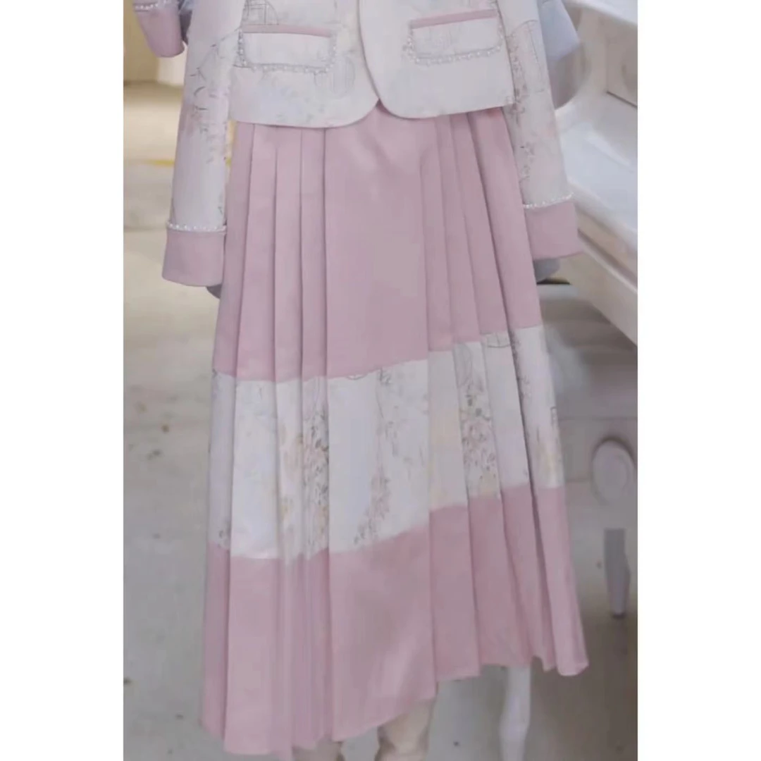 【北栀】下摆撞色马面裙811247