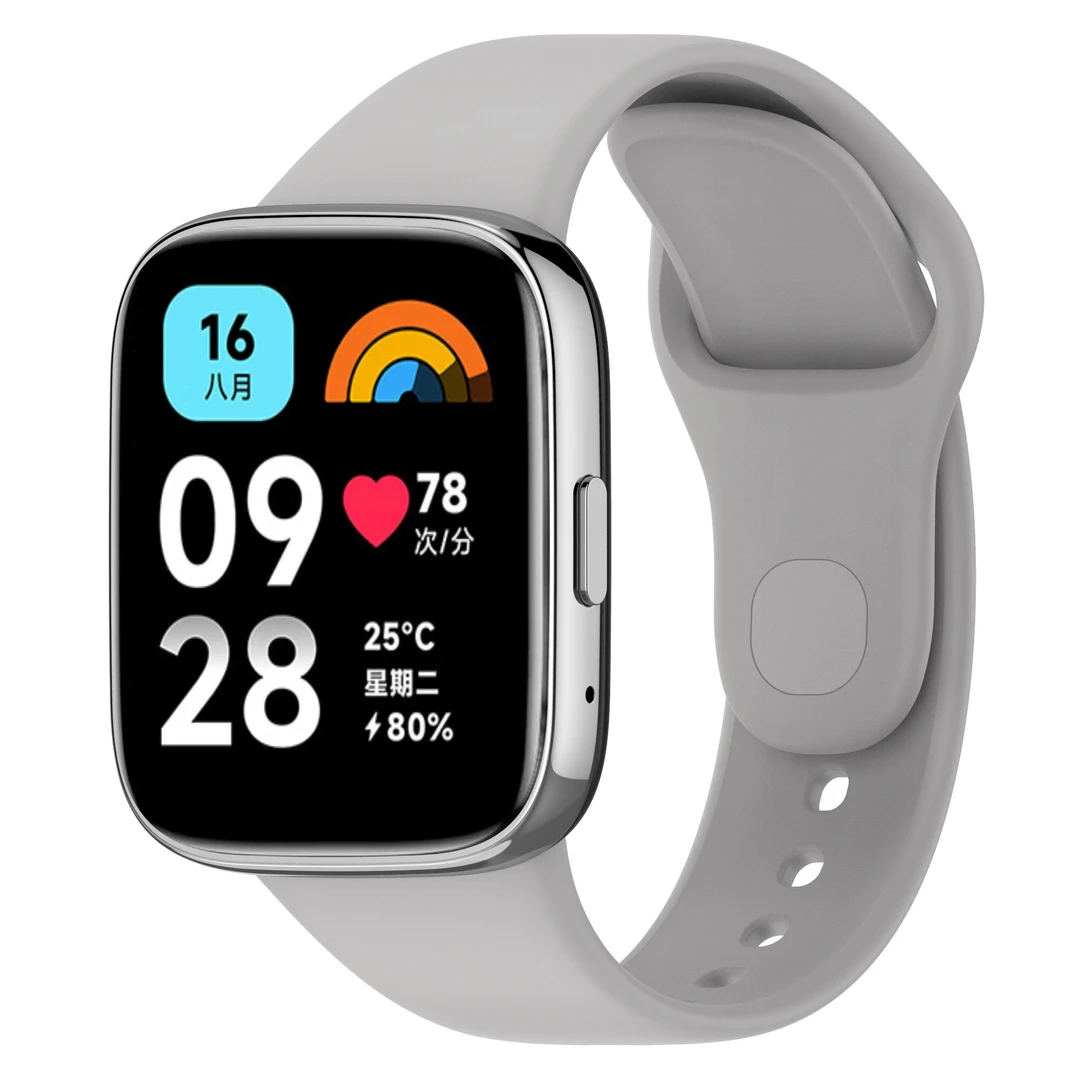 【表带】适用红米手表3青春版表带RedmiWatch3青春版智能硅胶表带