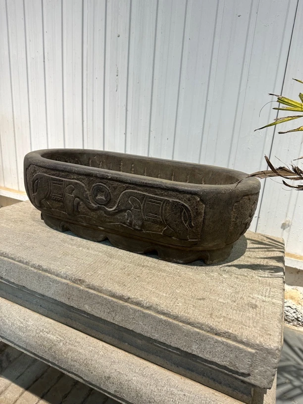 青石，圆形，栩栩如生