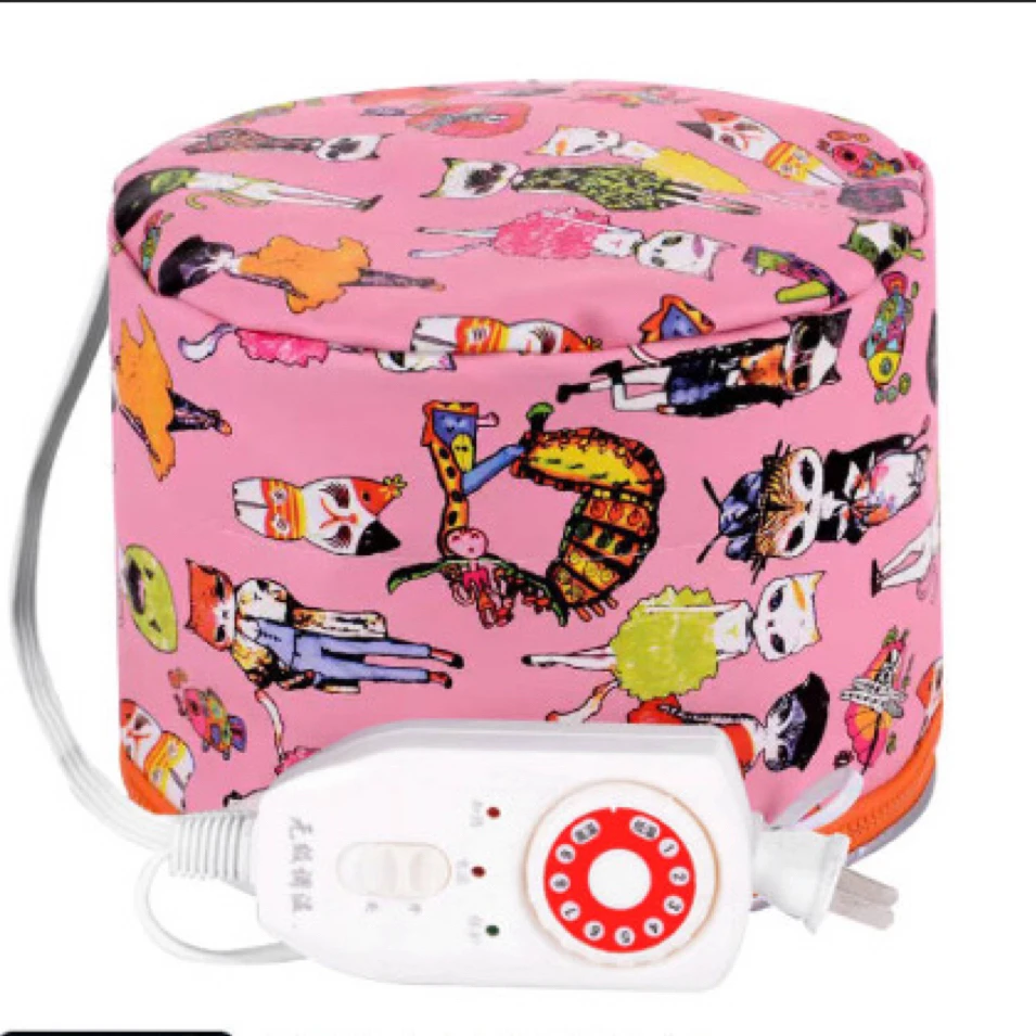 理发店加热帽发膜烫染发蒸发护发电热帽子焗油机家用头发护理专用