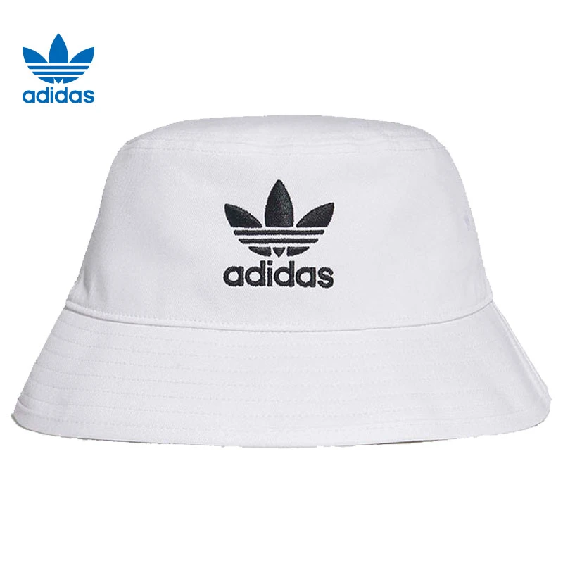 adidas/阿迪达斯三叶草夏季遮阳帽中盆帽休闲渔夫帽 FQ4641