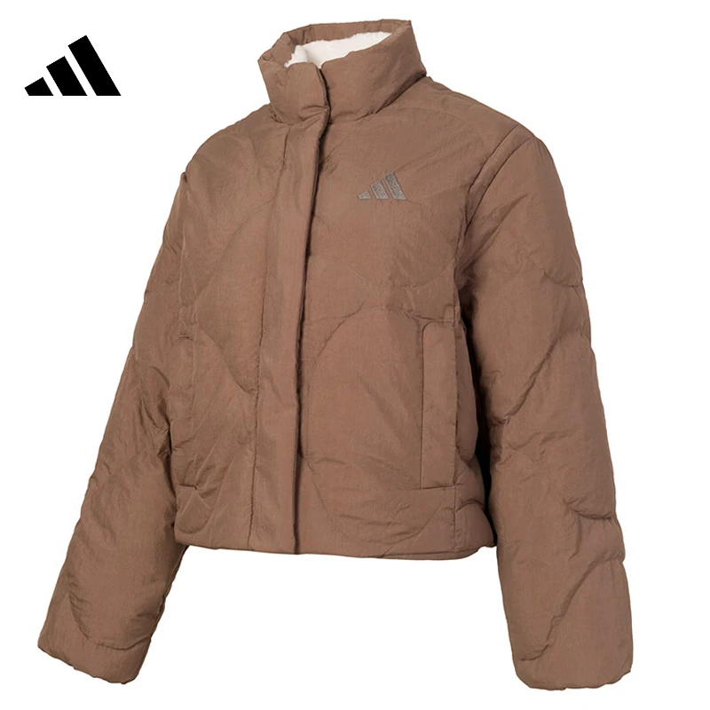 adidas/阿迪达斯女子冬季短款休闲保暖羽绒服外套 JG5945