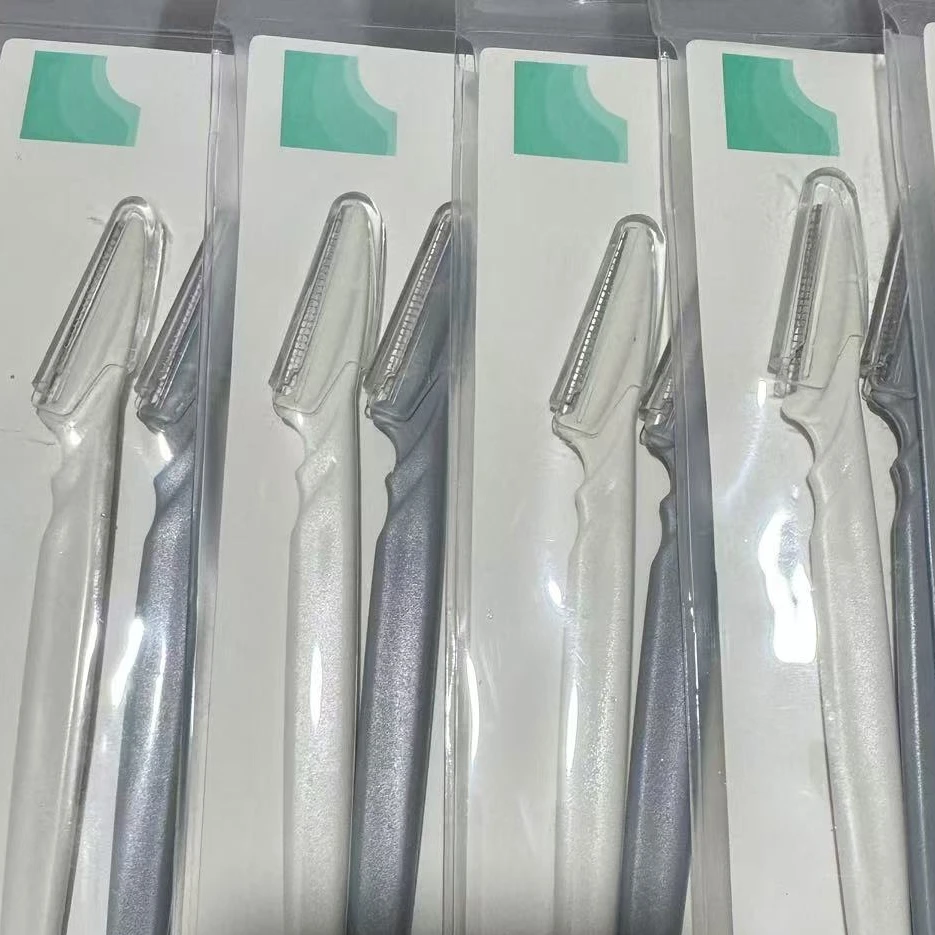 新手便携修眉刀男士女士长柄修眉刀