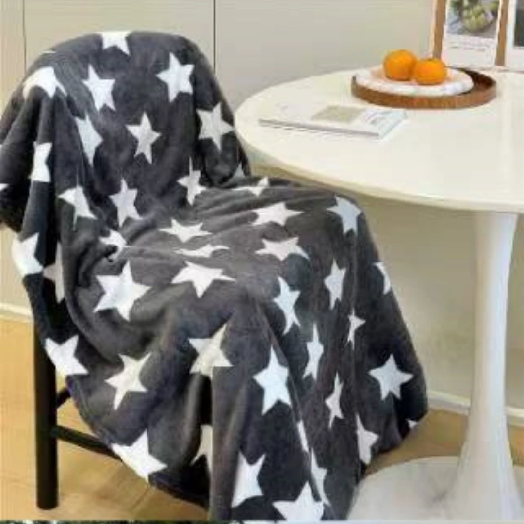 外贸款毛绒床单 双面法兰绒毛毯1.8*2.0