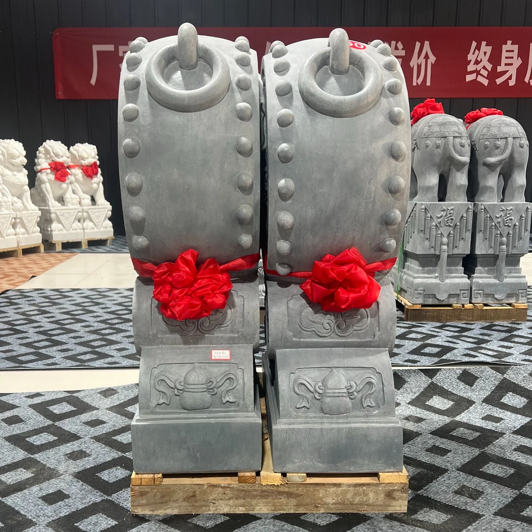 天然青石招财进宝门墩家用别墅庭院四合院公司酒店包邮不含卸货