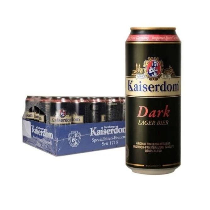 KAISER/德国进口凯撒黑啤(500ml*24听)