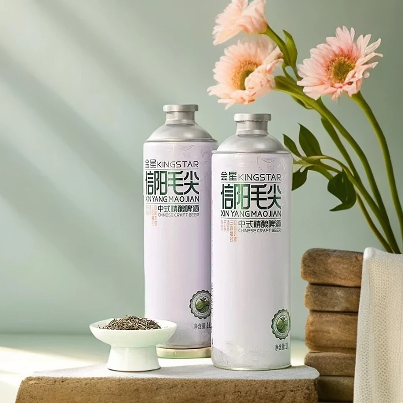 金星信阳毛尖中式精酿啤酒1L*1罐