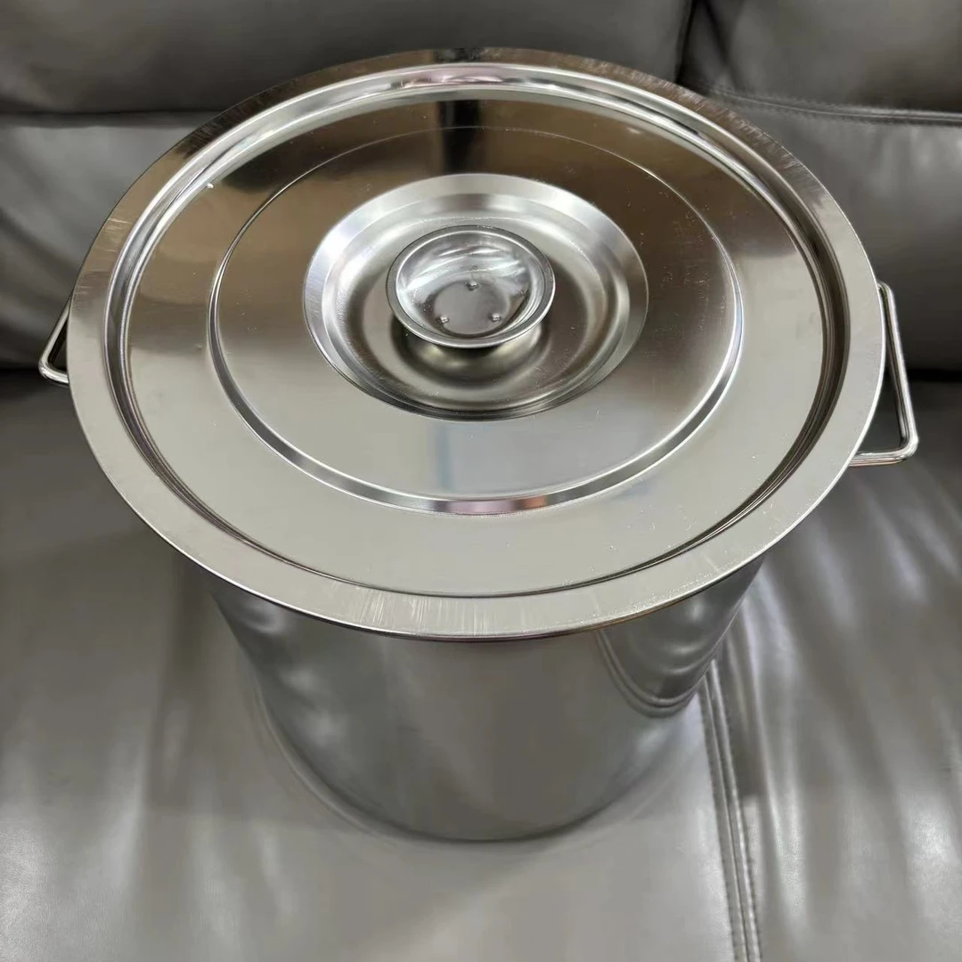 商用汤桶带盖汤锅加厚底大容量不锈钢家用储水桶304不锈钢桶