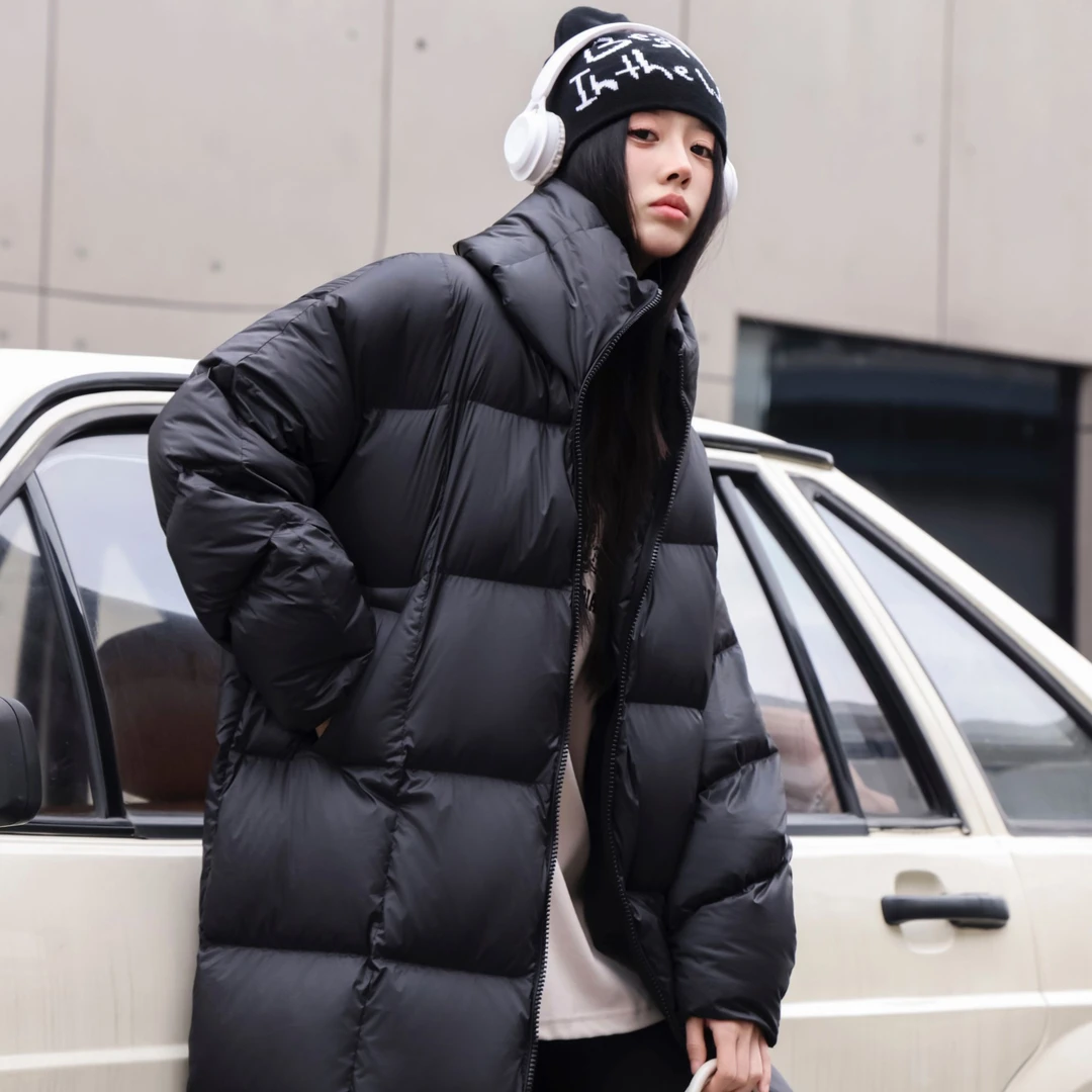 1511-2024年冬季新款女款白鸭绒羽绒服百搭韩版