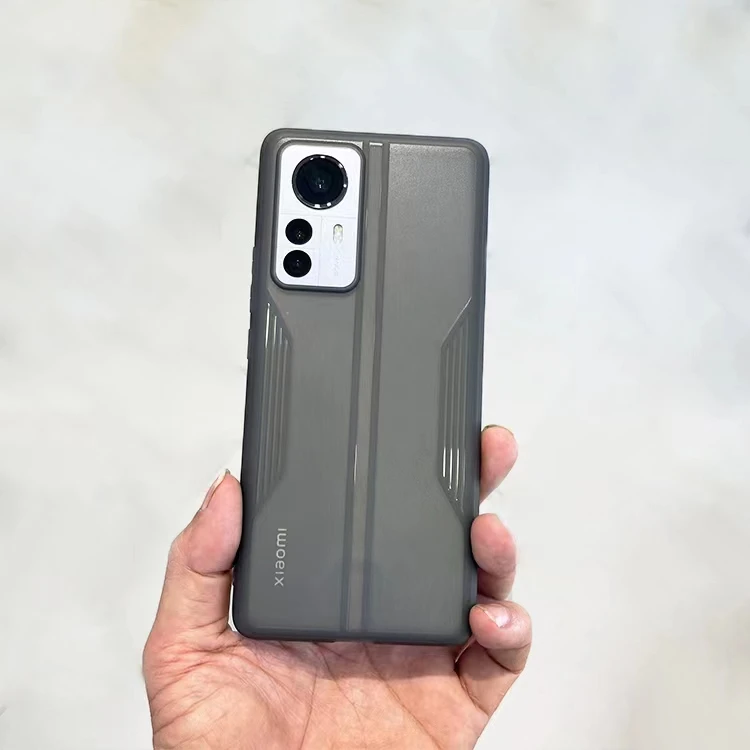 小米12手机壳软壳防滑防摔高档纹理设计跑酷版套壳小米12SPro潮酷