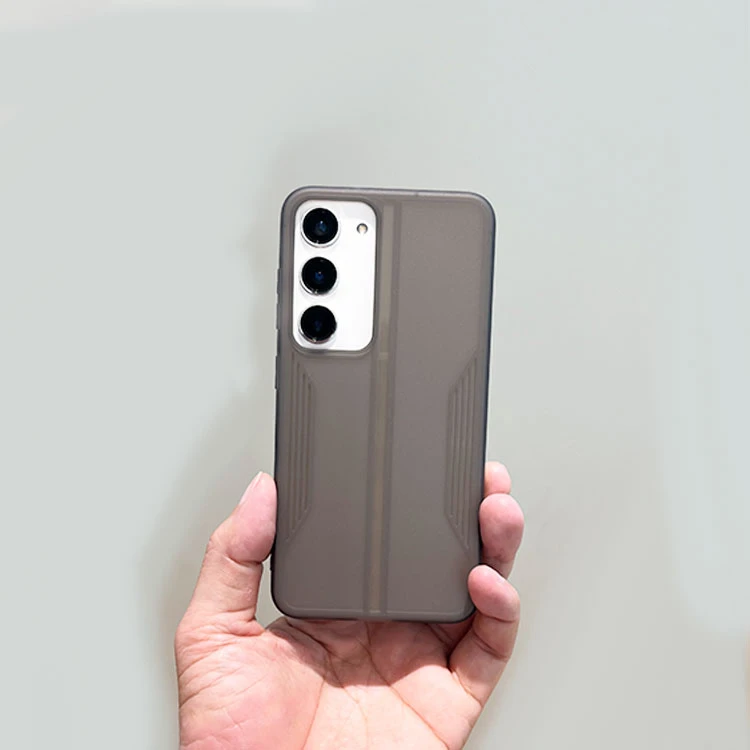 适用于三星S23手机壳软壳防摔高档纹理设计跑酷版套壳潮酷经典