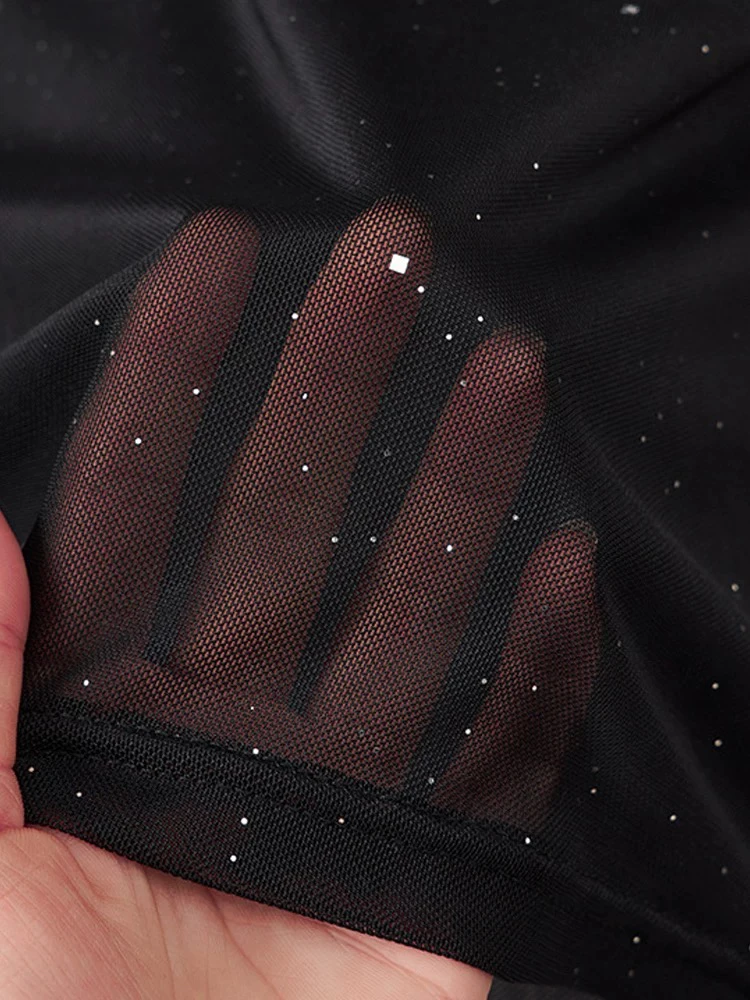 2025珠光亮片沙设计感遮阳气质显瘦时尚套头百搭宽松