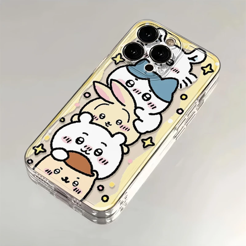 chiikawa吉伊卡哇苹果华为iPhone15/14promax13/12手机壳软太空壳