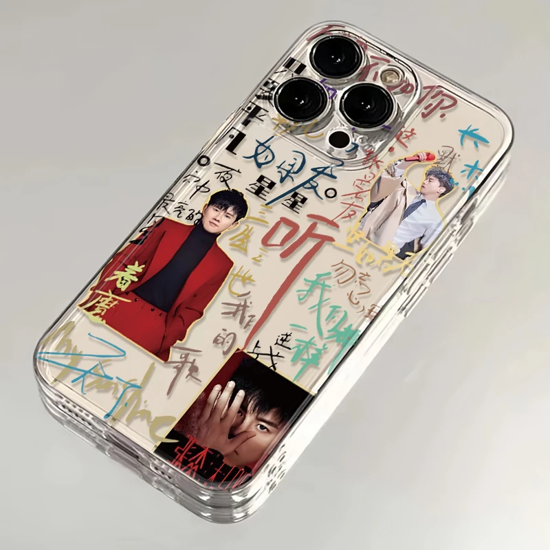 张杰歌名苹果iPhone15/14/13promax手机壳11/12软xs太空透明壳xr