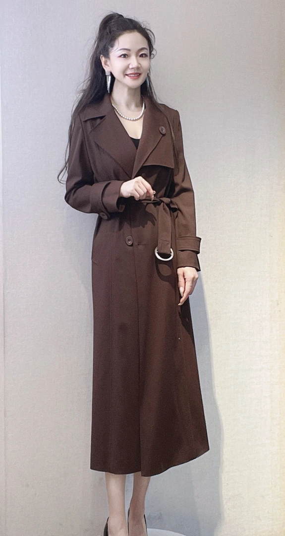 24311032新品时尚显瘦独创设计风衣