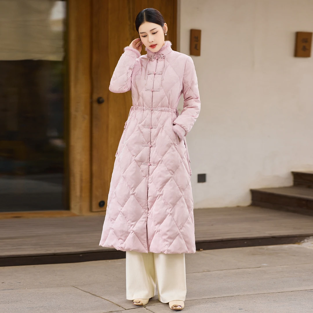 G145 新中式复古羽绒服