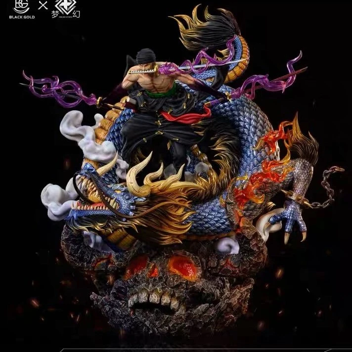 海贼王黑金索隆模型手办摆件