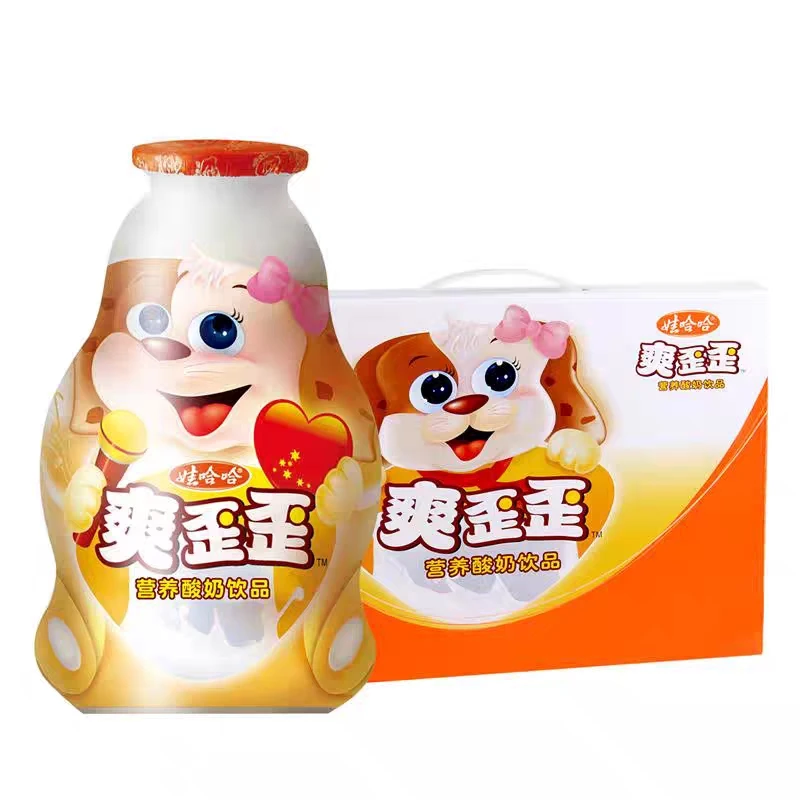 24年3月产爽歪歪牛奶200g*12/24瓶儿童营养酸奶饮料批发