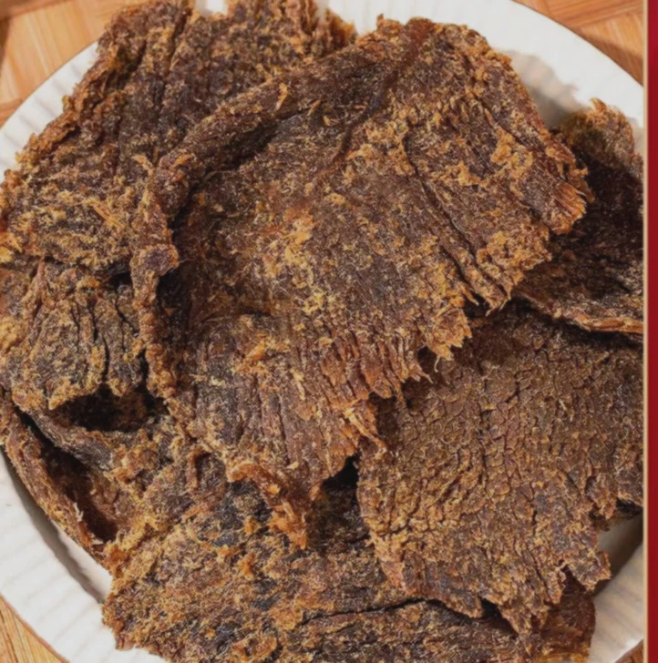 五香鸡肉干片500g装