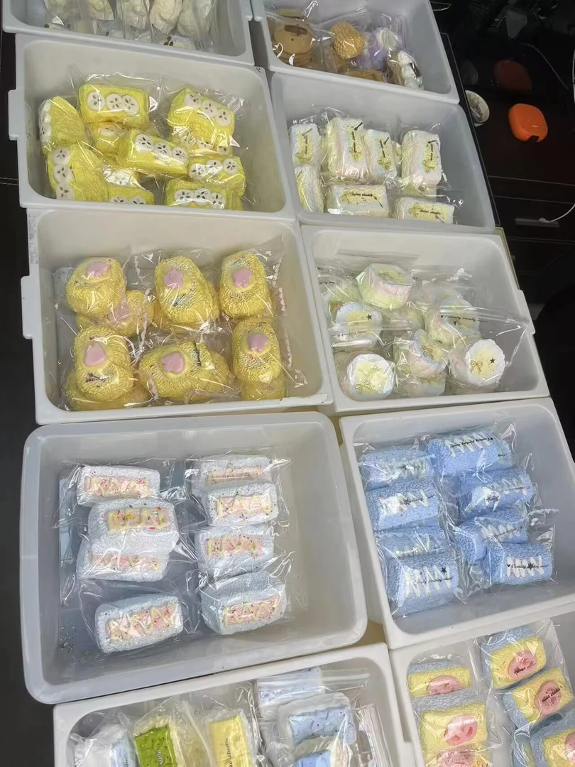 【喵喵倒计时多宠50g】配到700g~2000g纯手工硅胶捏捏乐解压玩具