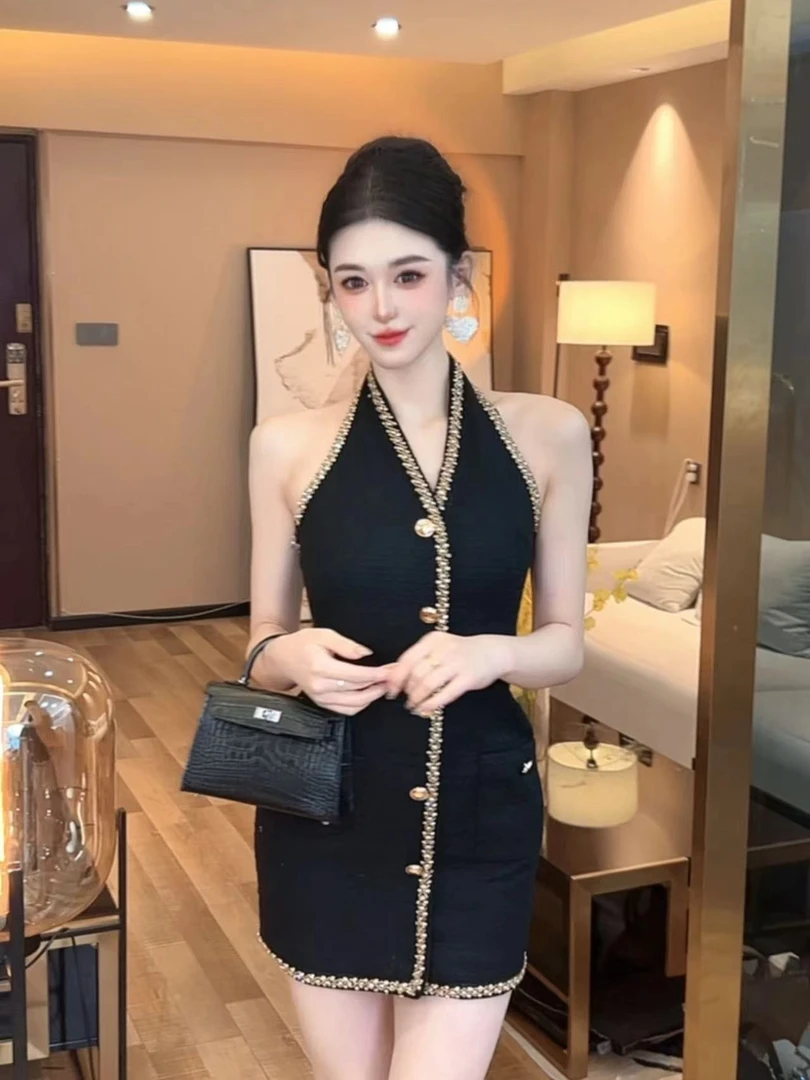 静宝儿【暗香】气质显瘦百搭高级连衣裙