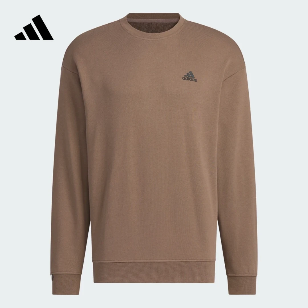 阿迪达斯~~秋季轻运动男女款休闲圆领卫衣套头衫 adidas JM9108