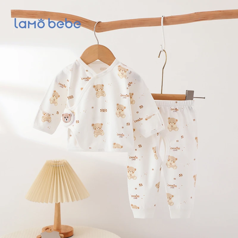 幼儿新生儿和尚服婴儿长袖衣服春秋夏初生宝宝婴儿纯棉分体