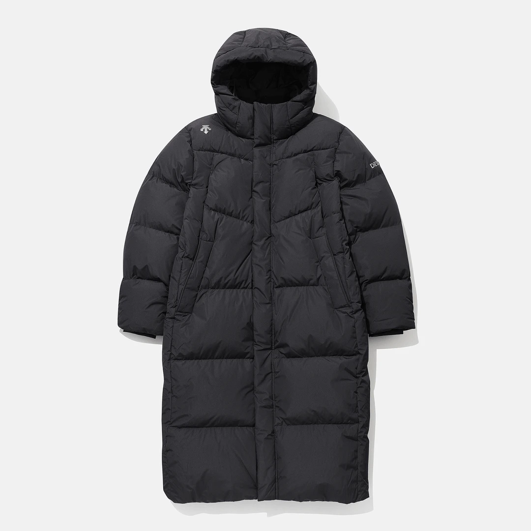 DESCENTE/迪桑特24年新款长款羽绒服男女冬季保暖外套SP323XDJ91