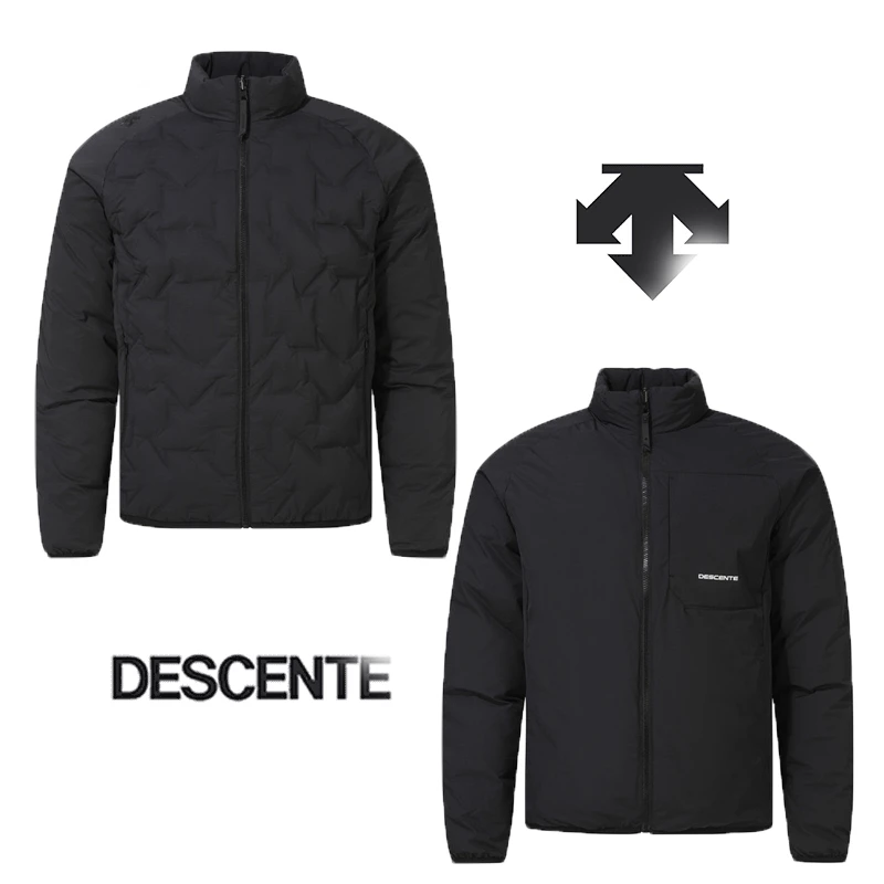 【安欣同款鹅绒】迪桑特安欣同款立领双面外套加绒男女同款3D立体