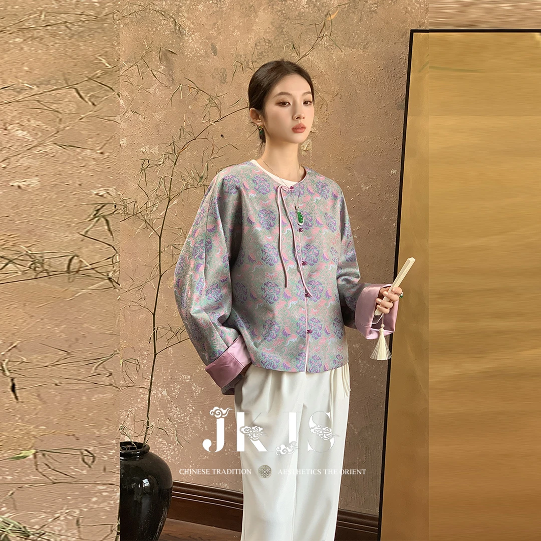 【JKJS】新中式外套高级感超好看中国风设计感上衣