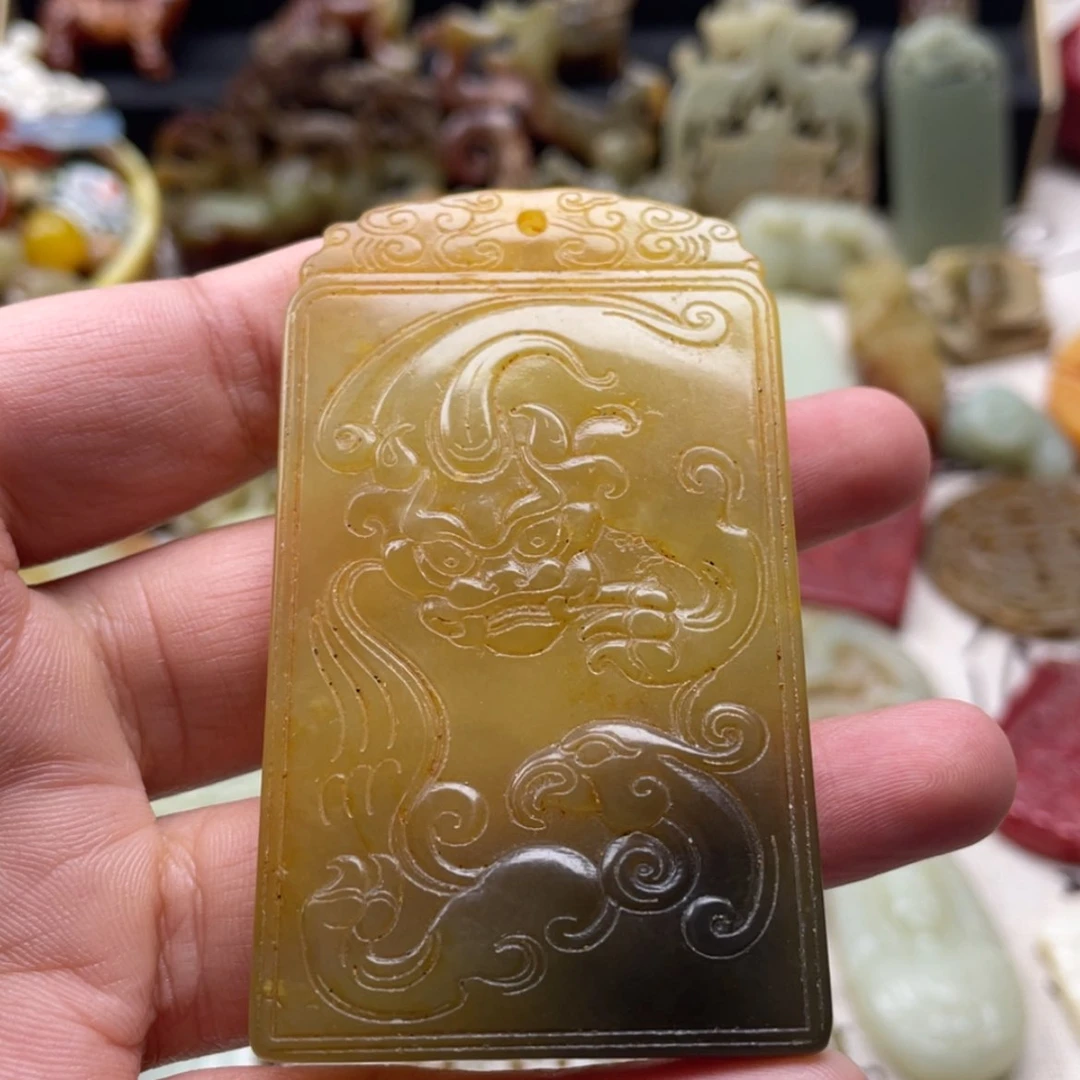 【闪购商品】蛇纹石玉颈饰未镶嵌67