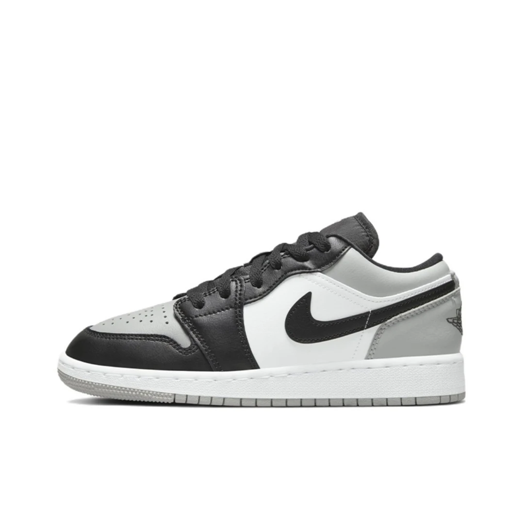 Air Jordan 1 Low GS 水泥灰 女款低帮 复古运动篮球鞋553560-052