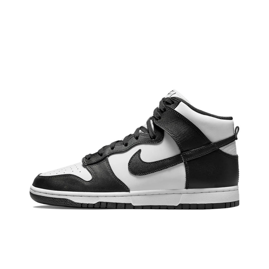 Nike耐克Dunk High黑白熊猫 潮流复古男款高帮休闲板鞋DD1399-105