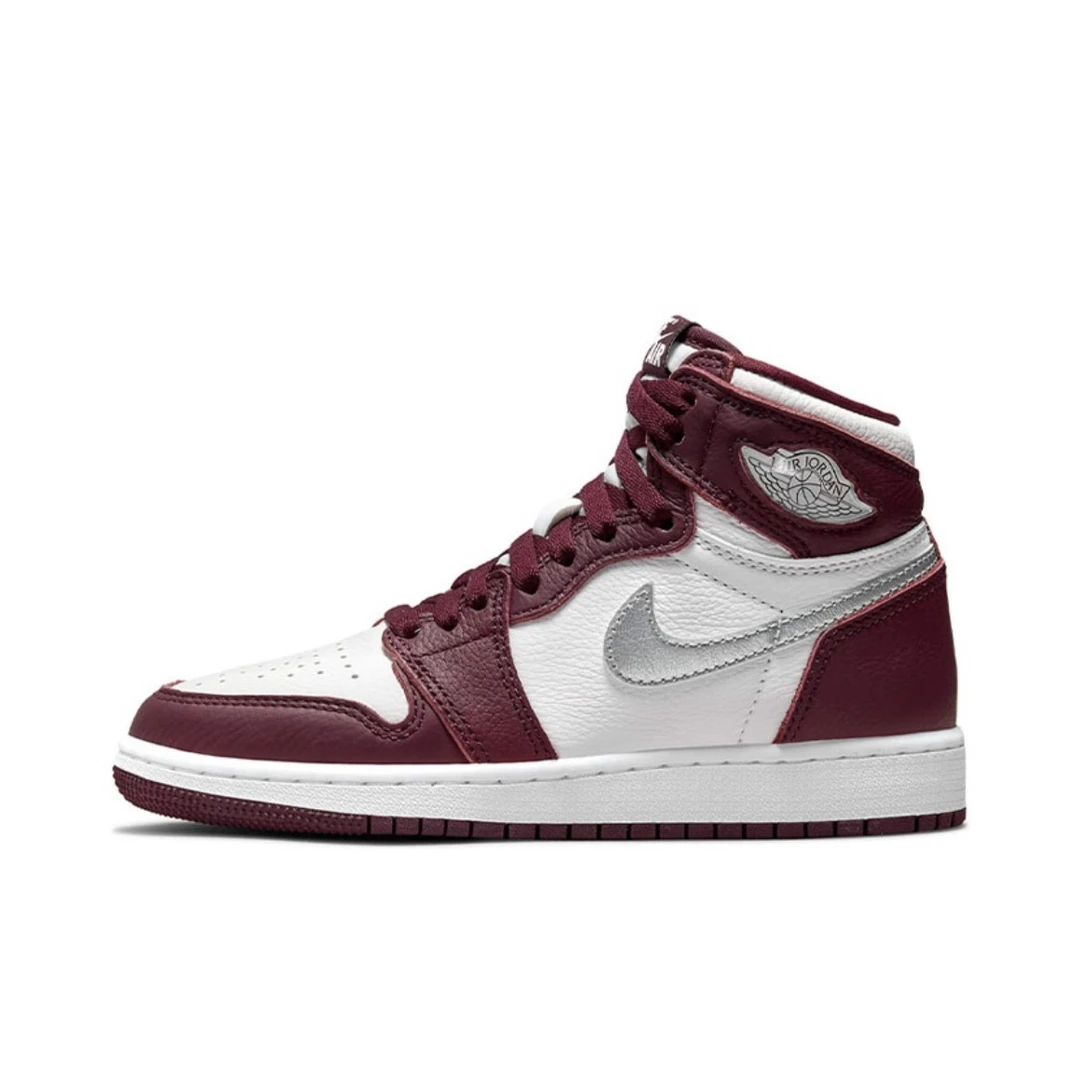 Air Jordan 1 High OG GS 波尔多酒红 高帮 复古篮球鞋575441-611
