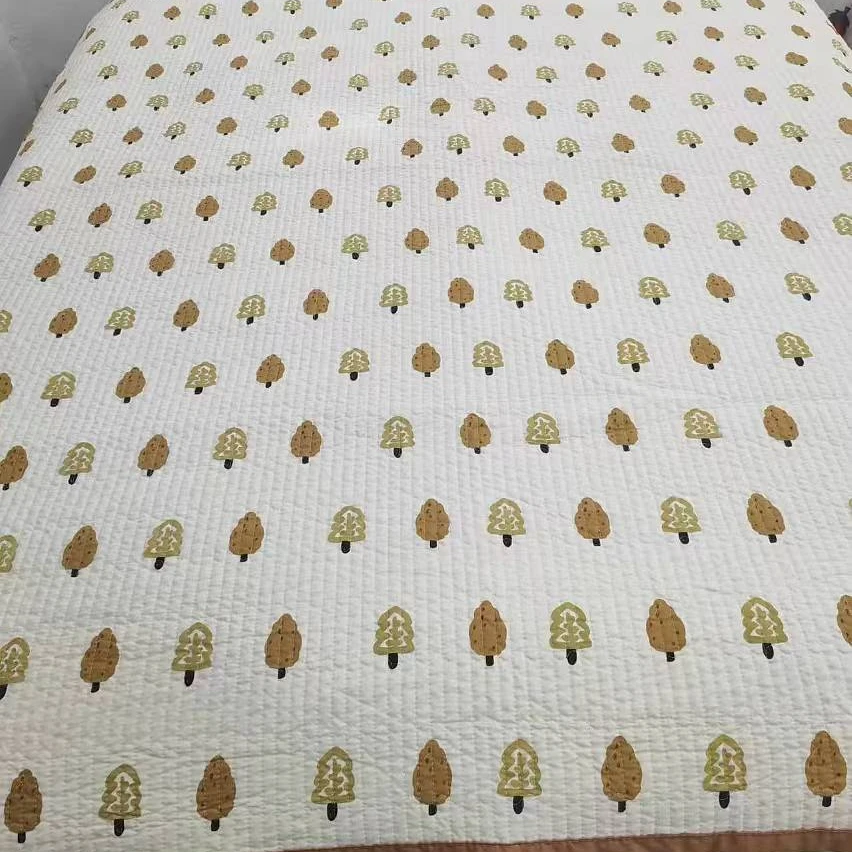 【松树】水洗棉床盖多功能双面柔软亲肤