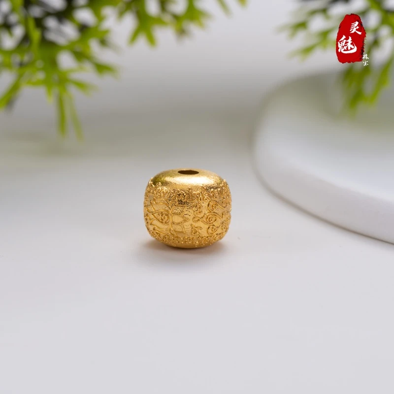 （灵魅）18K金进阶五条桶珠配饰  大号