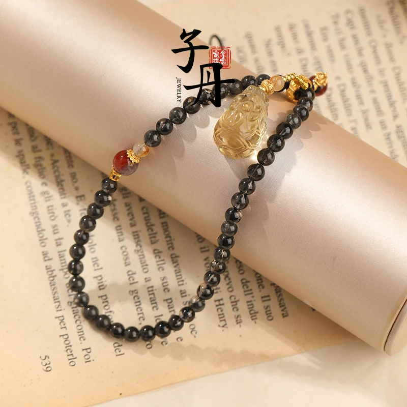 【诗语】黑极光手机挂 T1-192 B4-281