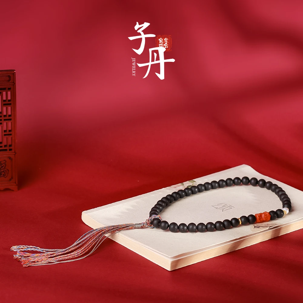 【诗语】文玩好物 降真香DIY双圈手串 T4-100 H1-030