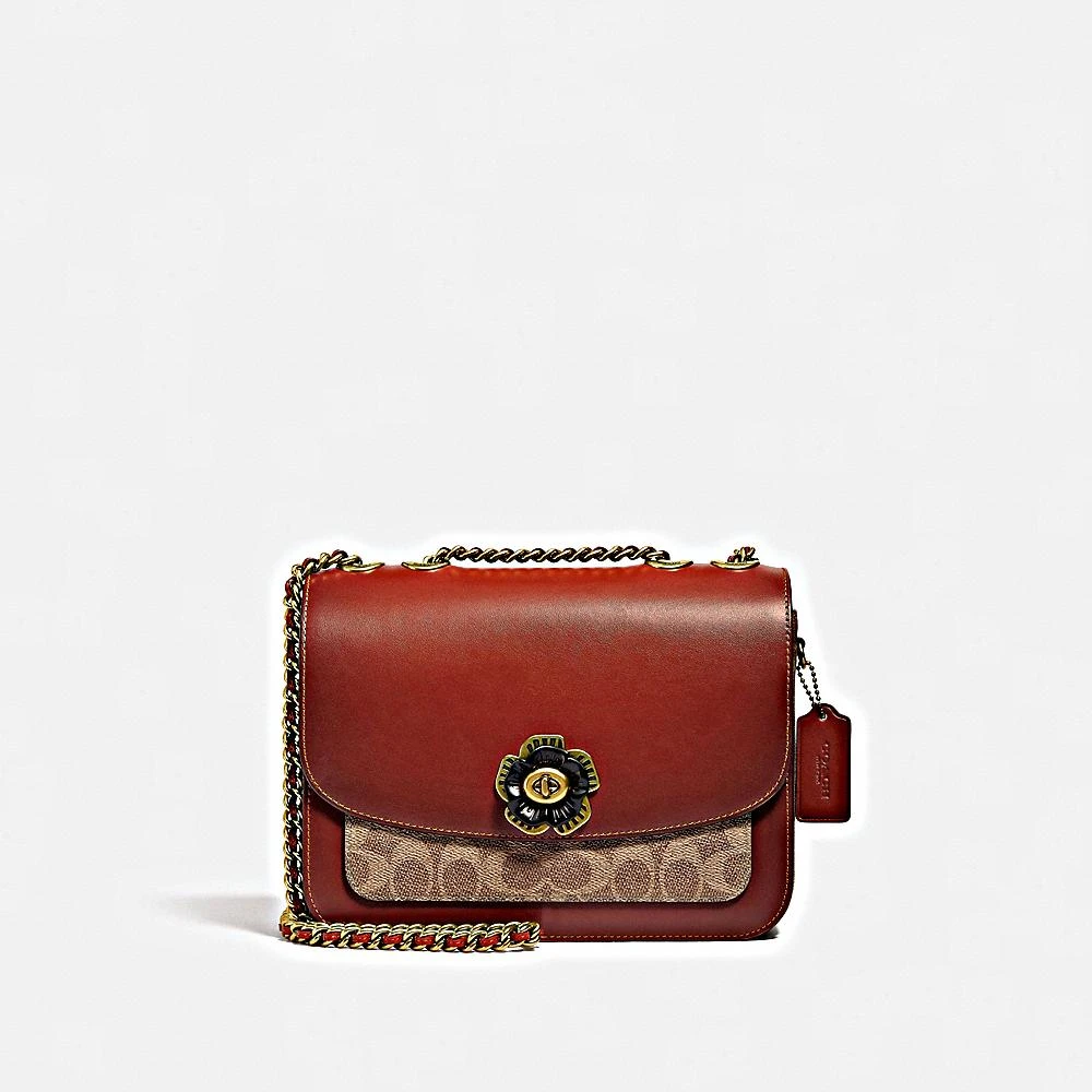 【银泰百货HF】蔻驰经典标志帆布MADISON单肩包CW455