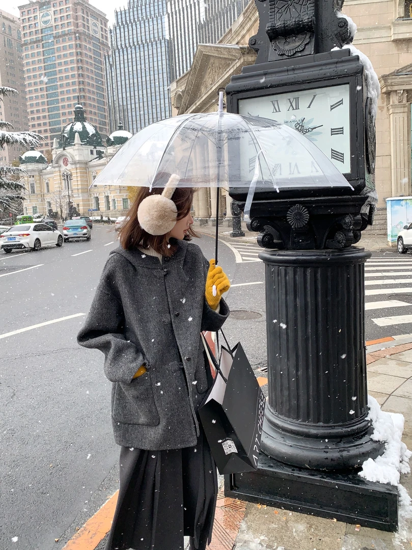 【芝士Cheese】苏黎世 70绵羊毛法式设计轻奢外套百搭时尚保暖大衣