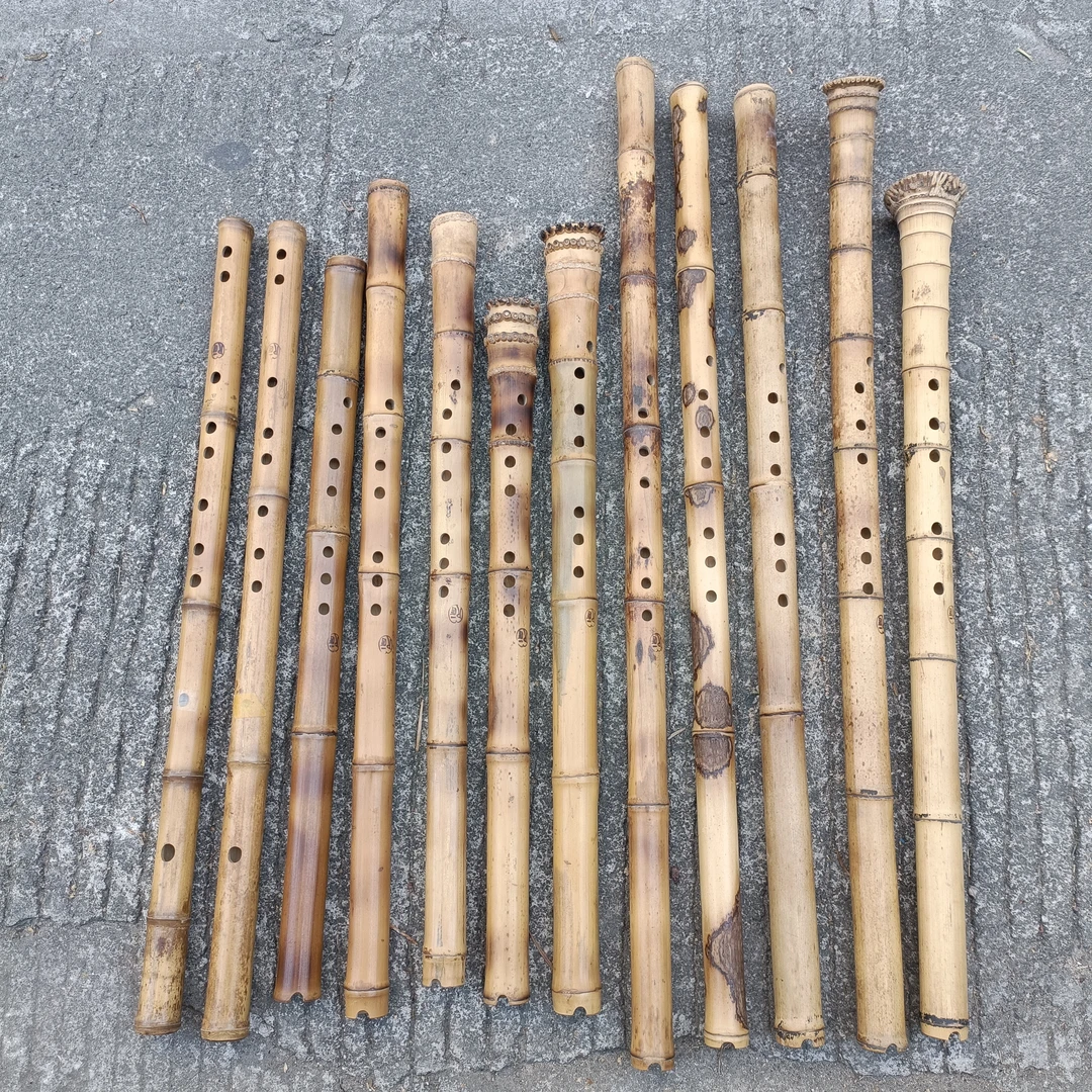 一匠人不易裂石竹南箫洞箫福建桂竹台湾桂竹不同竹料手工箫定制
