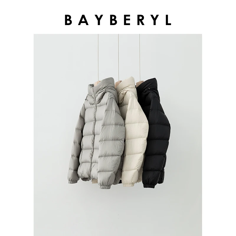 领卷BAYBERYL老贝连帽小火炉*百搭休闲秋冬羽绒服YRF4J3021-10/31