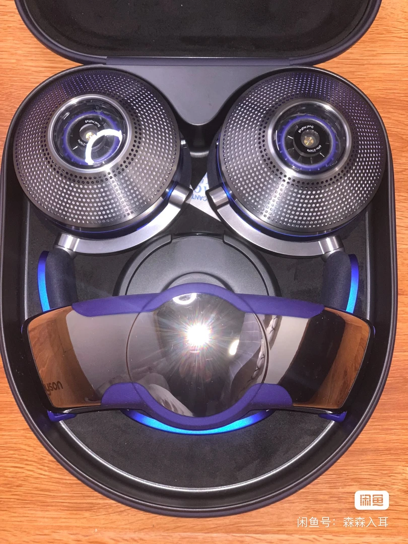 95新 dyson/戴森 戴森dyson zone空气净化蓝牙耳机炫酷高音质