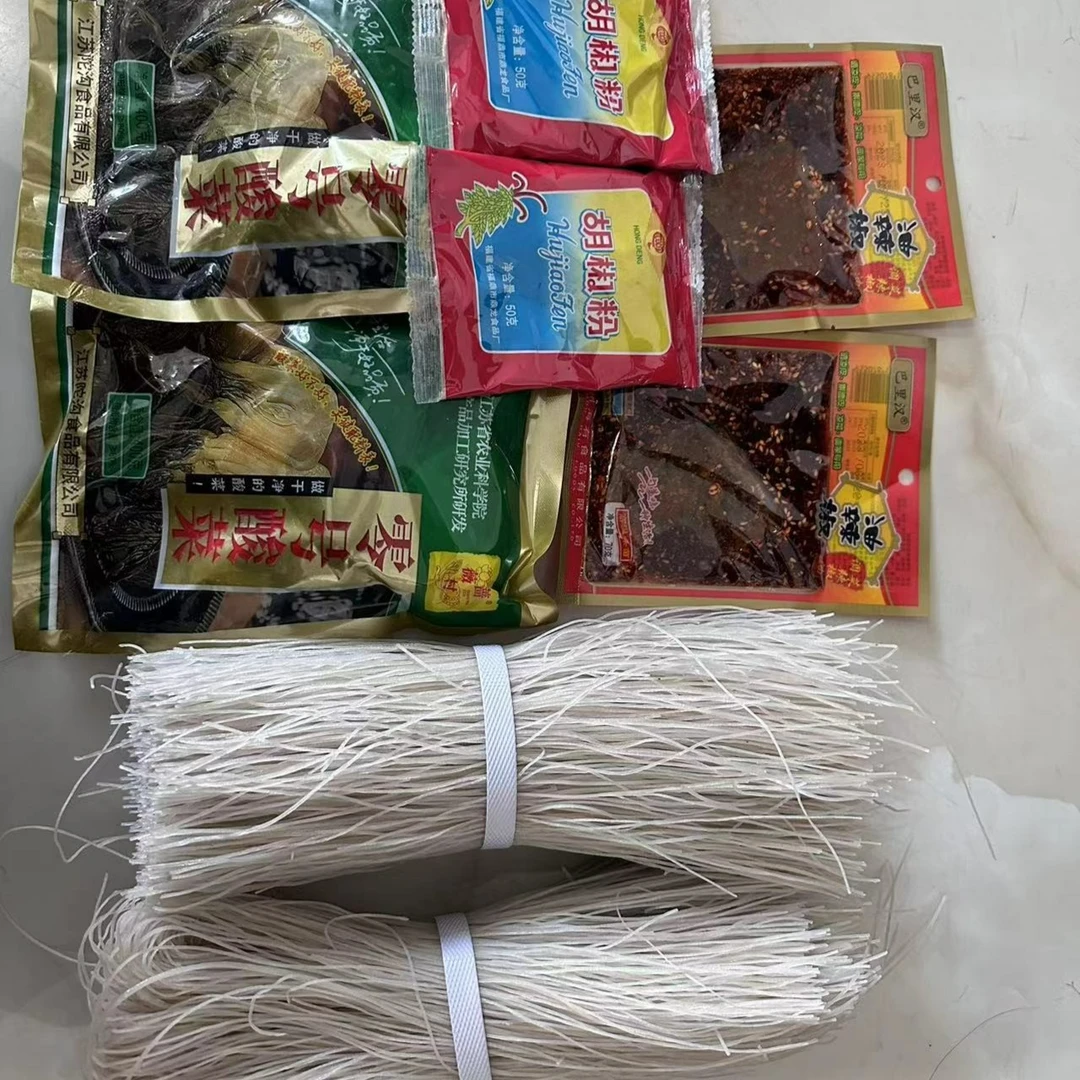 粉条酸菜胡椒粉辣椒油