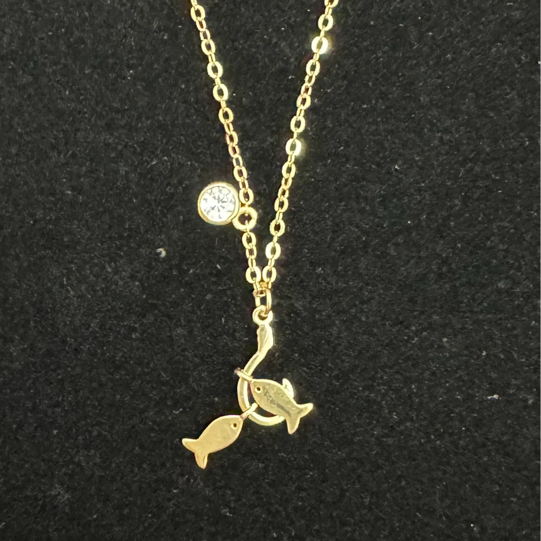 吊坠925银 S925银项链夏季项链气质时尚百搭