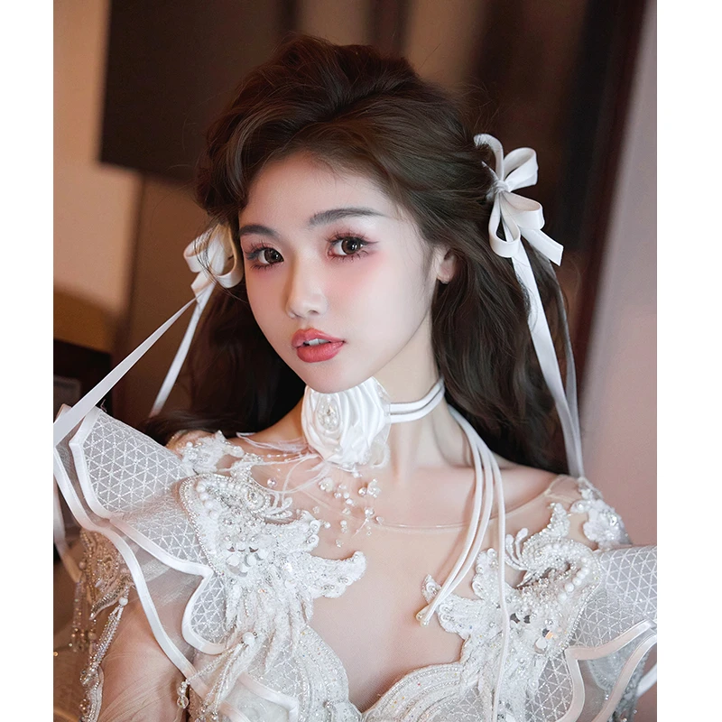 梦瑶 非金属亚克力婚庆饰品 小香风时尚法式简约超仙儿套装244507