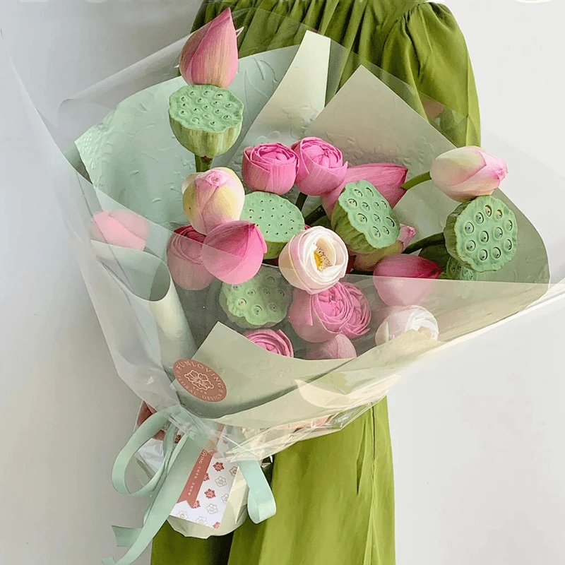 荷花玫瑰花鲜花同城成品生日杭州成都碎冰玫瑰鲜花订购同城配送