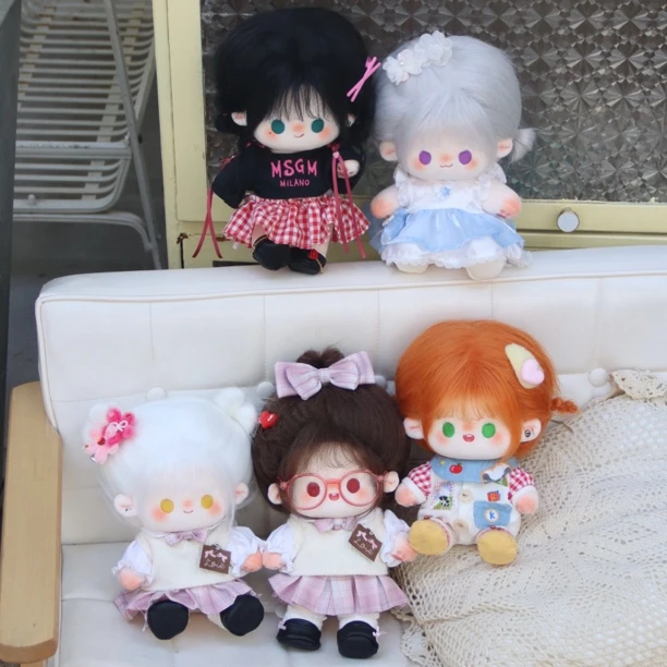 20cm小蛋糕系列光与夜之恋棉花娃娃系列原创可爱炸毛公仔