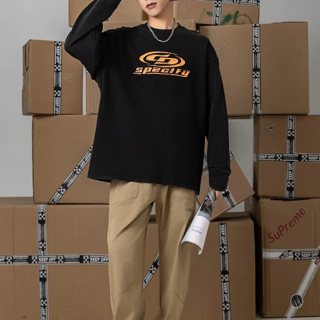 圣 2024 秋【X】9月1日 儿童男女童时尚黑色字母卫衣2006-