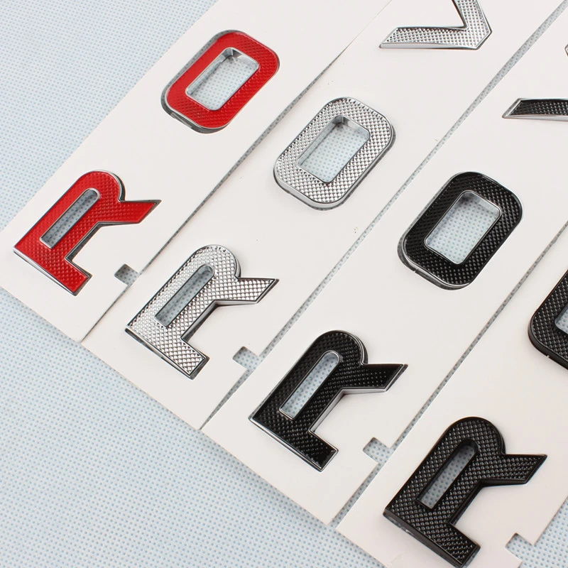 适用路虎原厂RANGE ROVER机盖字母标SV极光揽胜运动版行政车标贴